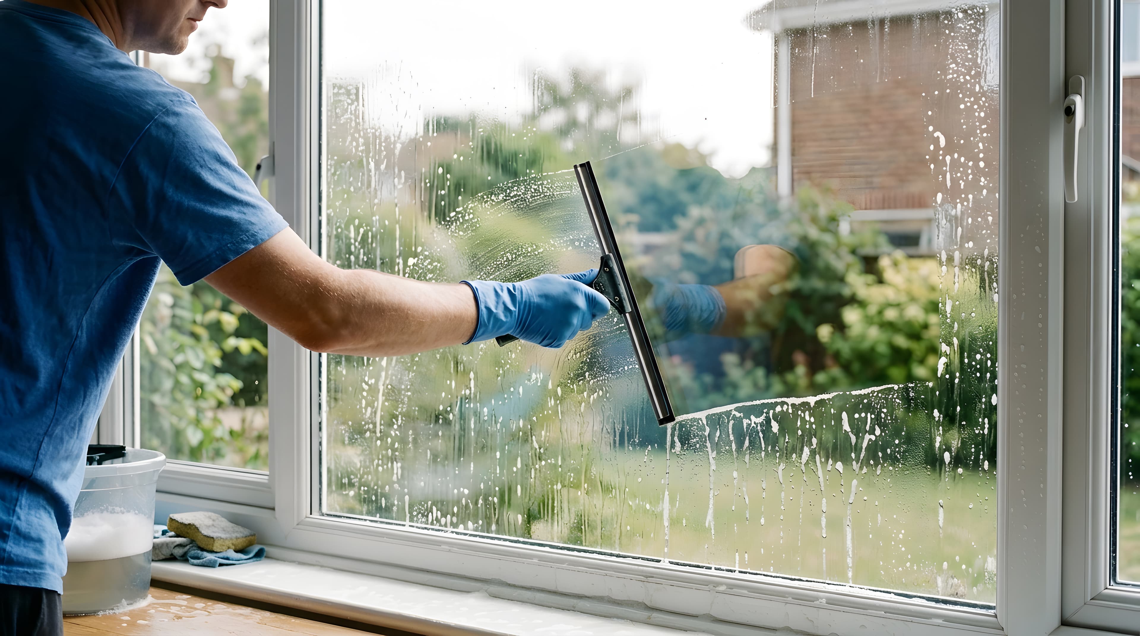 Classroom window detailing.