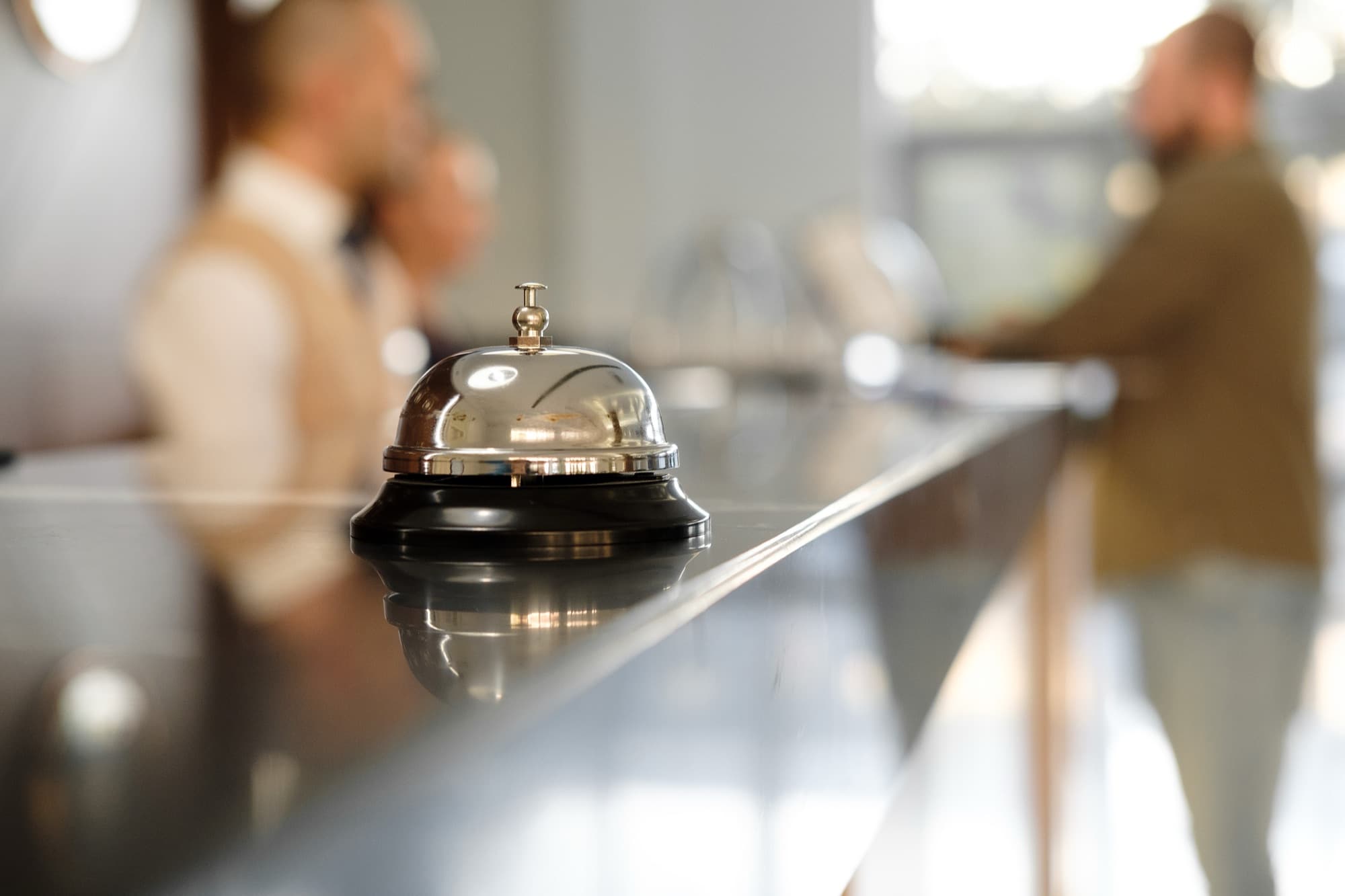 Front-desk, never disrupted.